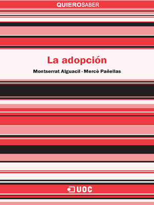 cover image of La adopción